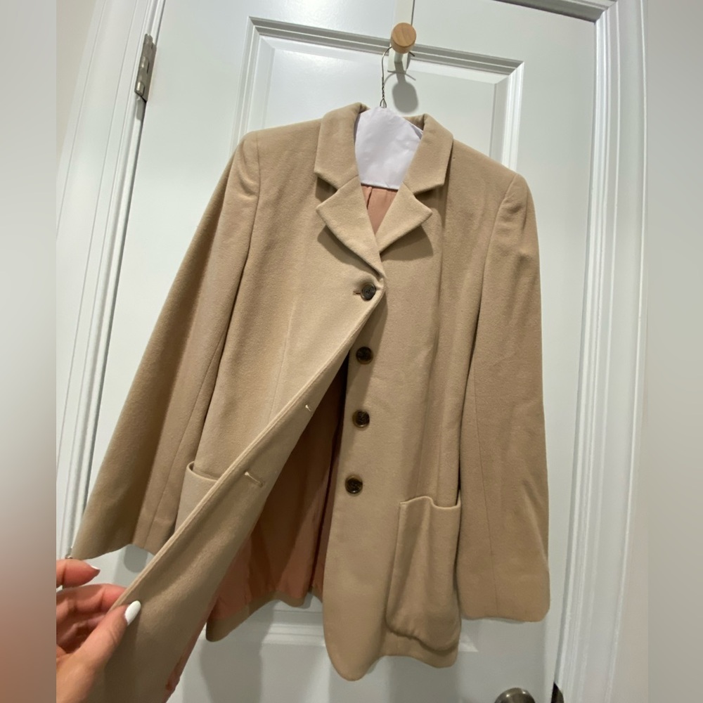 Blazer in wool fabric, amazing texture